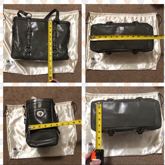 NWT—Coach Signature Gallery patent leather tote - Picture 4 of 8